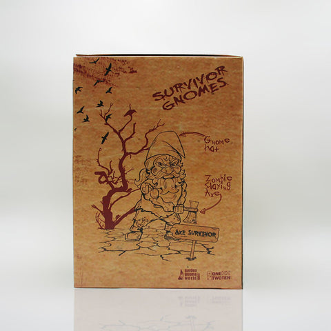 Zombie Survivor Garden Gnome Box Front